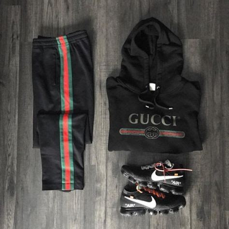 walked in gucci sweats|Gucci sweatsuit.